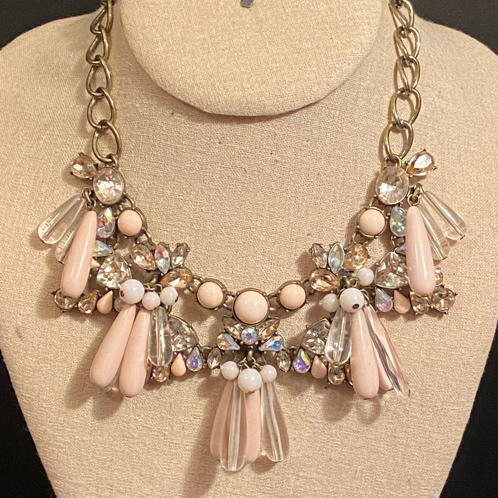 Sugarfix Multicolor Multistone Statement Bib Chok… - image 1